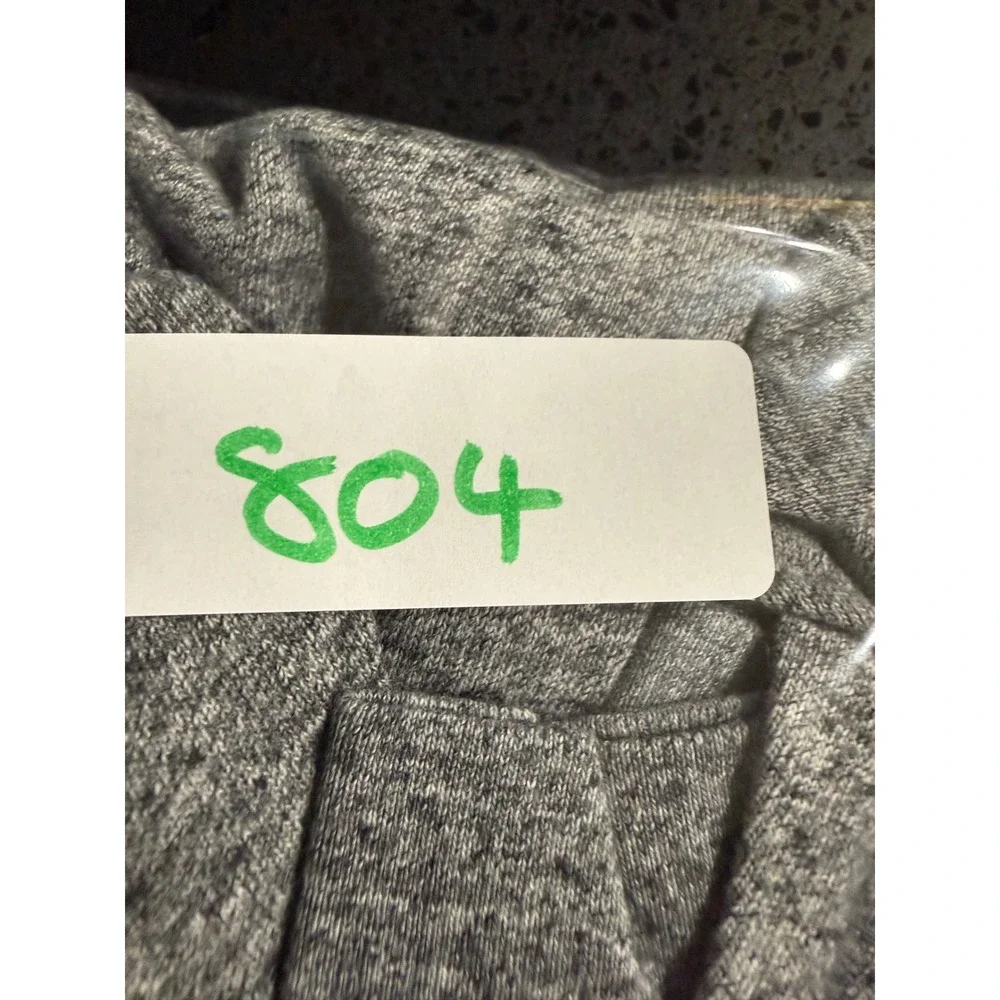 Nike‎ Womens Gym Vintage Full Zip Hoodie Heather Gray XS Just Do It Logo